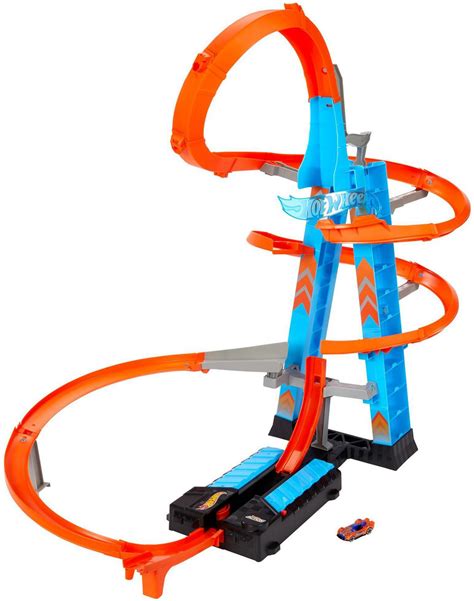 Hot Wheels Action Energy Track Set Toy Playset With Car Loops Brand