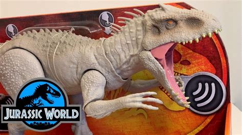 Mattel Jurassic World Destroy N Devour Indominus Rex Review Youtube