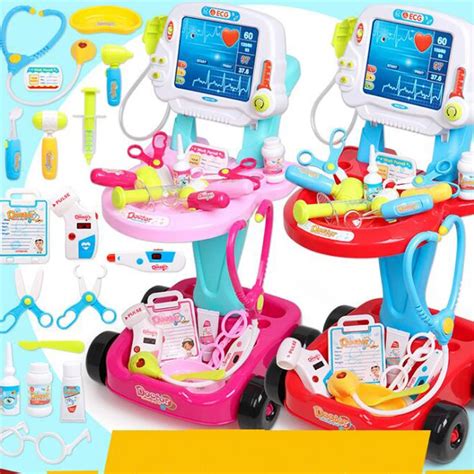 Children Electric Simulation Doctor Medical Play Toys Stethoscope