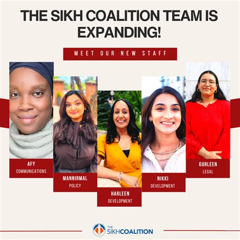 The Sikh Coalition Team Is Expanding Sikh Coalition