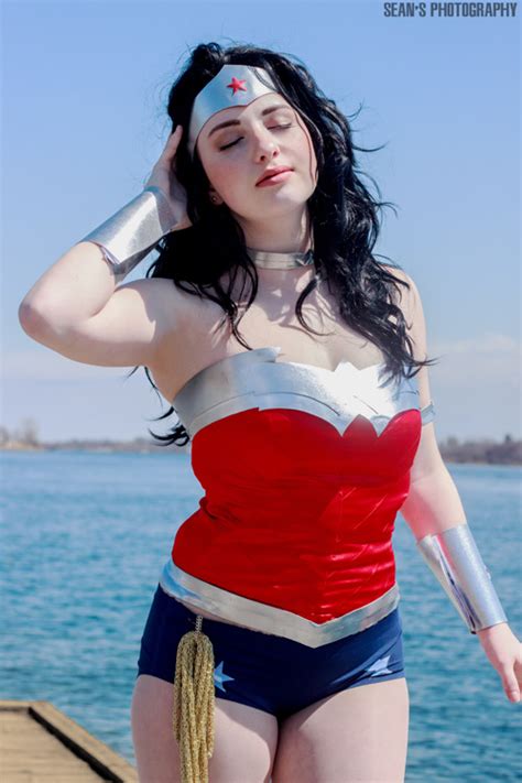 Calvin S Canadian Cave Of Coolness Wonder Woman Cosplay By Pretty