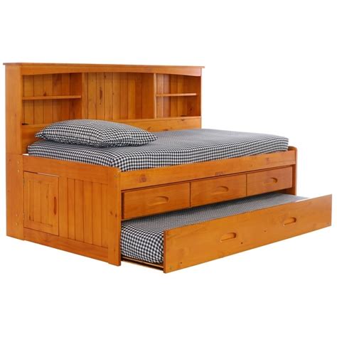 Os Home And Office Furniture Model 2122 K3 Kd Solid Pine Twin Daybed