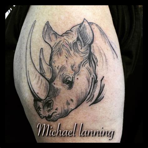Rhino Tattoo Street Tattoo Rhino Tattoo Tattoos