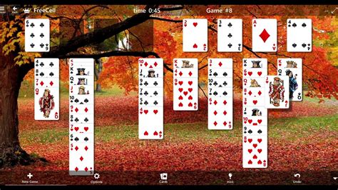 Freecell Game No 8 Solved Microsoft Solitaire Youtube