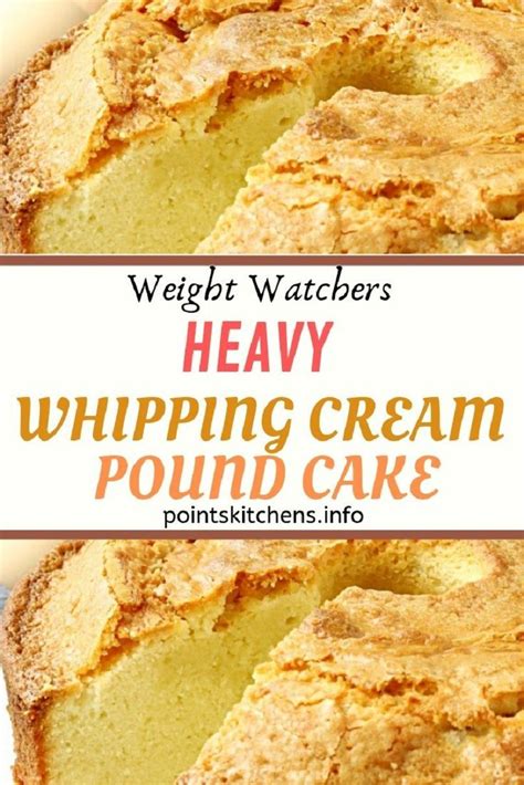 Dessserts using a lot of heavy cream : HEAVY WHIPPING CREAM POUND CAKE #whippedcreamrecipe in ...