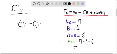 Solvedcalculate The Formal Charge Of Chlorine In The Molecules Mathrm