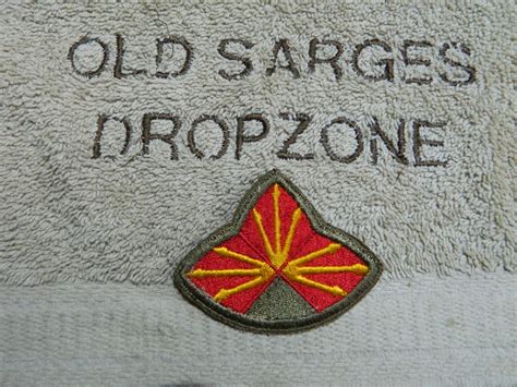 Us Army Aa Command Southern Little Green On Back Ww2 Color Old Sarges Drop Zone