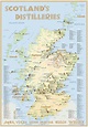 Scotland's #Distilleries Map with all #Whisky Distilleries in #Scotland ...