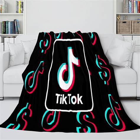 Tiktok Blanket Tik Tok Flannel Fleece Throw Cosplay Blanket Ebuycos