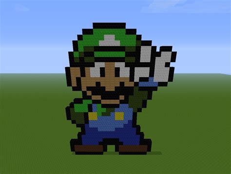 Luigi Pixel Art Easy Pixel Art Pixel Art Pixel Art Pa Vrogue Co