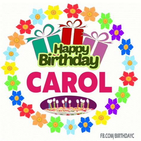 Happy Birthday Carol Images Birthday Greeting Birthdaykim