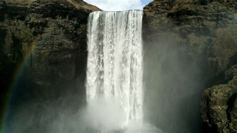 Waterfall Majestic Landscape Image Free Stock Photo Public Domain