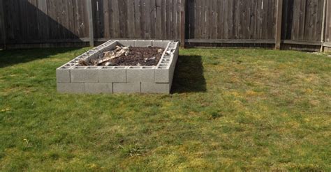 How To Build A Cinder Block Raised Garden Bed Sunshine And Rainy Days