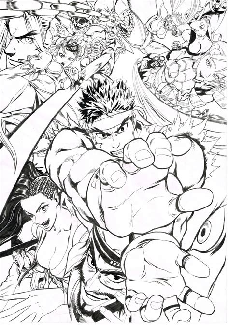 Yusuke Murata Capcom Ultimate Marvel Vs Capcom 3 Street Fighter
