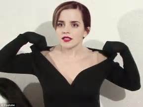 Emma Watson Transforms Into Sofia Vergara By Ripping Her Face Off In