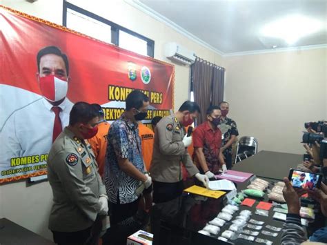 Polda Lampung Ungkap Kasus Narkoba Senilai Rp 35 M Republika Online