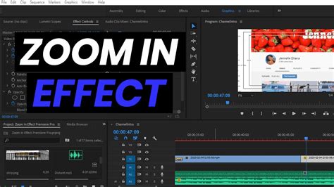 In this premiere pro tutorial we're taking a look at how to zoom in premiere pro. How To Use The ZOOM IN EFFECT In Adobe Premiere Pro | Zoom ...