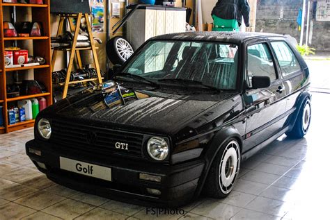 Vw Golf Mk2 Gti Black Forzadeprado Vwgolf Mk2life Mk2society