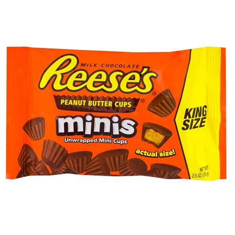 Reeses Peanut Butter Cups Minis 71g 16 Pack At Mighty Ape Nz