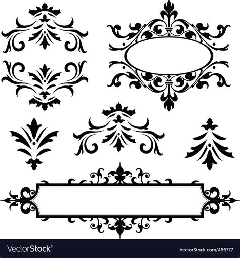 Decorative Frame Ornaments Royalty Free Vector Image
