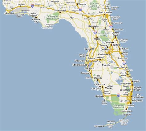 Pin By Karen Hughes On Vaction Florida Map Of Florida West Florida
