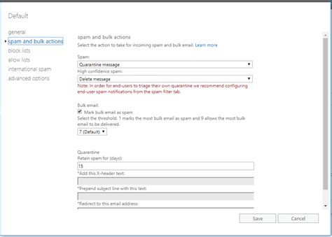 How To Configure Anti Spam With End User Digest For Office 365 Exchange