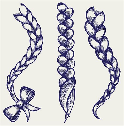Braided Hair Clip Art Vector Images And Illustrations Istock