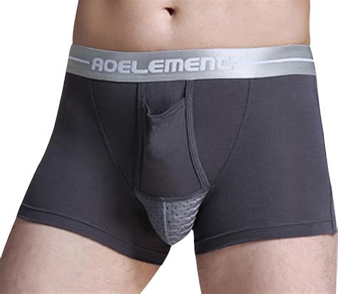 aoelement men s underwear modal breathable trunks clothing