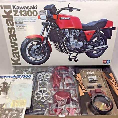 Tamiya Kawasaki Z1300 1 6 Big Scale Motorcycle Plastic Model Kit No
