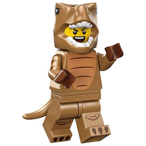 T Rex Costume Fan Series 24 Lego Minifigures 71037 The Minifigure
