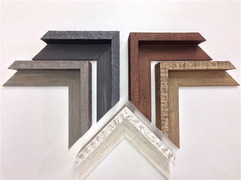 New Rustic Natural Wood Floater Frame Samples For 2 Deep Gallery Wrap