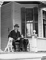 President Calvin Coolidge and his Chow, Timmy | Pets, Family pet ...