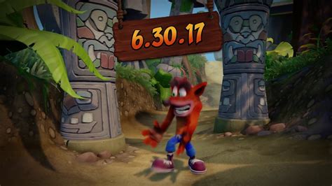 Crash Bandicoot Remastered Release Date Trailer 1080p 60fps Youtube