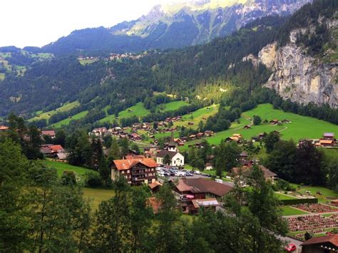 The Valley Of 72 Waterfalls Lauterbrunnen Switzerland Switzerland