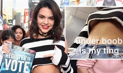 Kendall Jenner Flashes Underboob And Abs At TRL Special Daily Mail Online