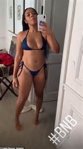 Angela Simmons Flaunts Her Cleavage And Curves In Bikini