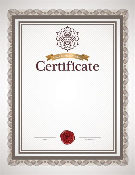 Certificate Background Material Certificate Background Certificate
