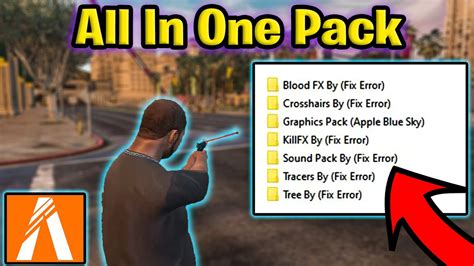 Fivem All In One Pack Includes Bloodfx Killfx Citizen Crosshair