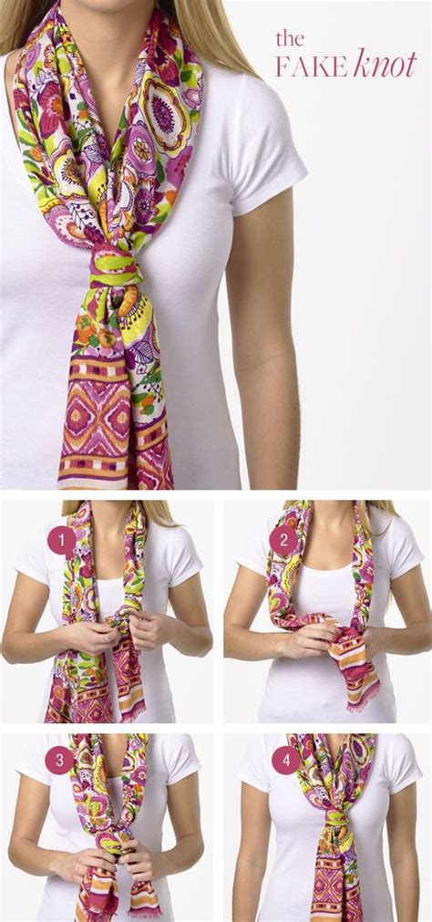 Five Easy Ways To Tie Your Scarf How To Wear Scarves Scarf Styles
