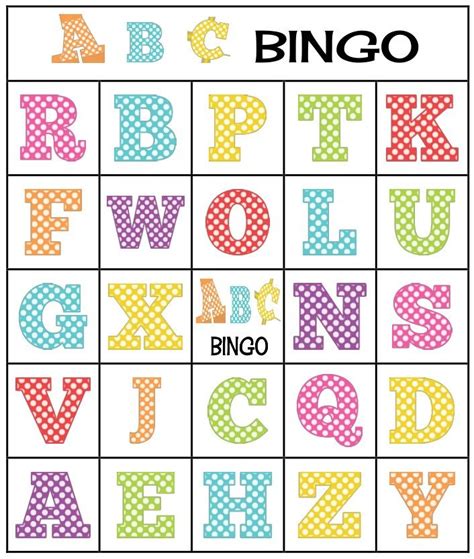 Portal Escola Bingo Do Alfabeto Alphabet Games Teaching The Alphabet