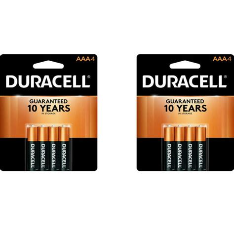 8 Count Duracell Aaa Coppertop Alkaline Mn2400 Batteries