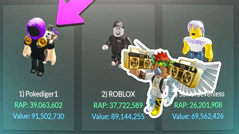 Top 10 Richest Players In Roblox Otosection
