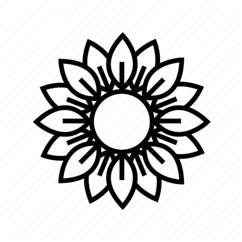 Free Svg Silhouette Sunflower Svg Black And White 7980 File Svg Png Images
