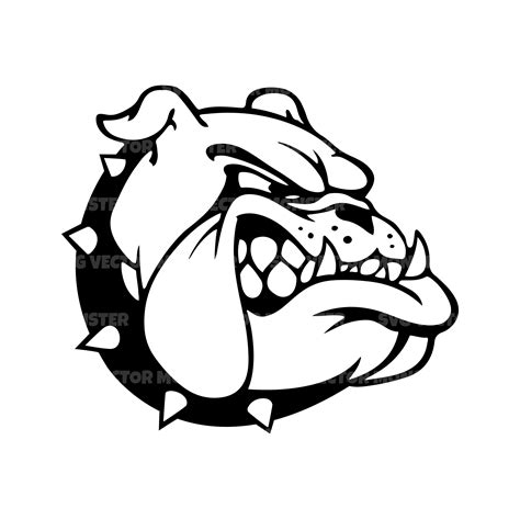 Bulldog Head Svg