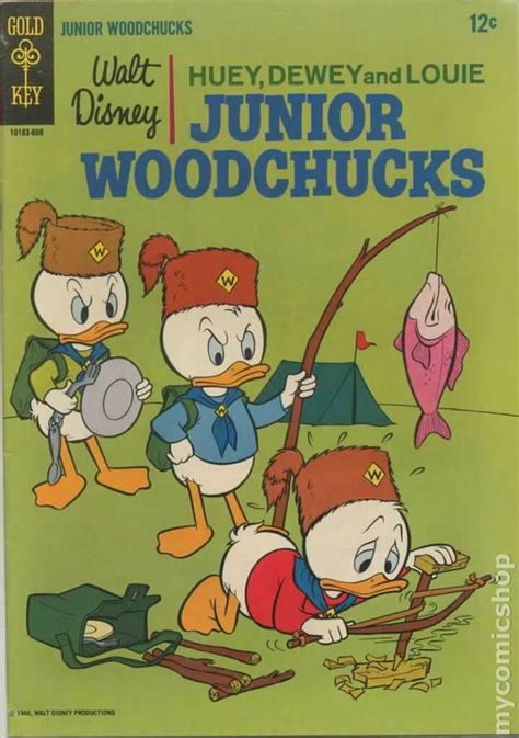 Huey Dewey And Louie Junior Woodchucks 1966 Gold Key Comic Books