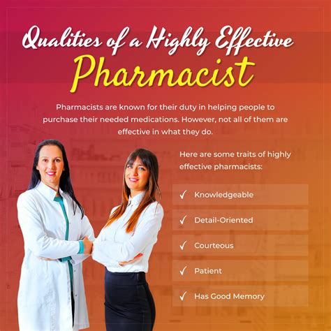 Qualities of a Highly Effective Pharmacist #Pharmacist #Qualities | Pharmacist, Helping people ...