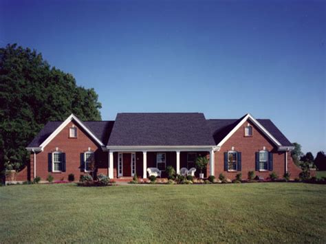 New Brick Home Designs House Plans Ranch Style Home Open