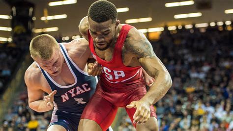 olympic wrestling trials two clinch spots in rio