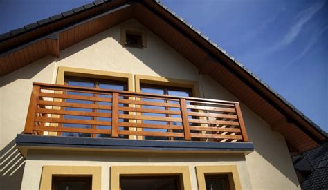 Drewniane Balkon System Balustrady I Schody