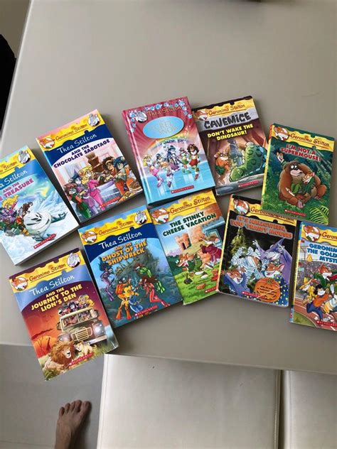 Thea Stilton And The Journey To The Lions Den And Geronimo Stilton Books